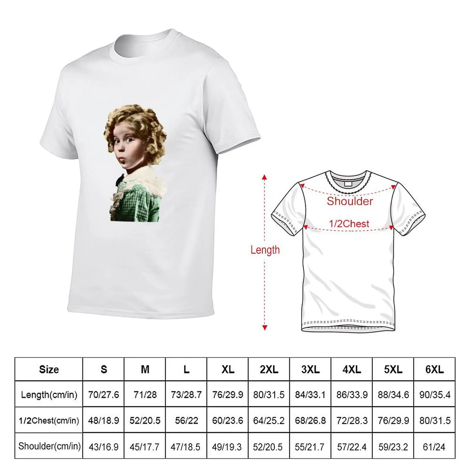 Shirley Temple Oh My Goodness T-Shirt printed t shirts for man g man t shirts for men T-Shirt