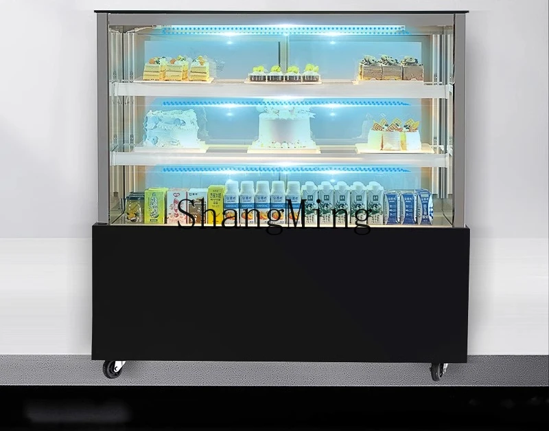ZYY 冷蔵ディスプレイキャビネット商業フルーツデザート空冷霜なし鮮度保持キャビネット