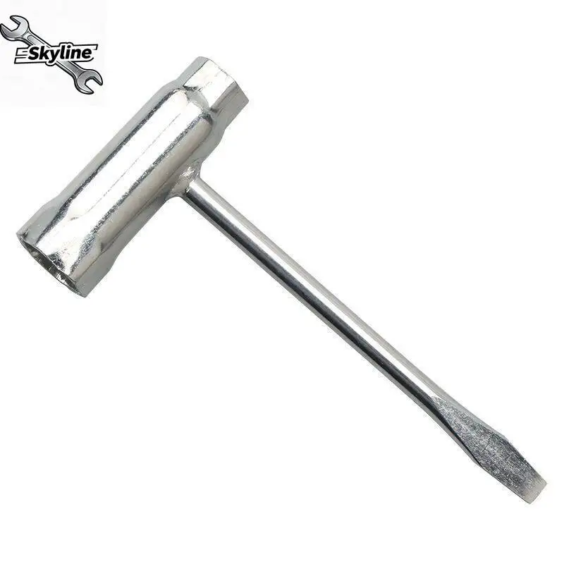 Outdoor Logging Equipment Spare Parts Multi-function Thickened Socket Wrench Spark Plug Removal Tool