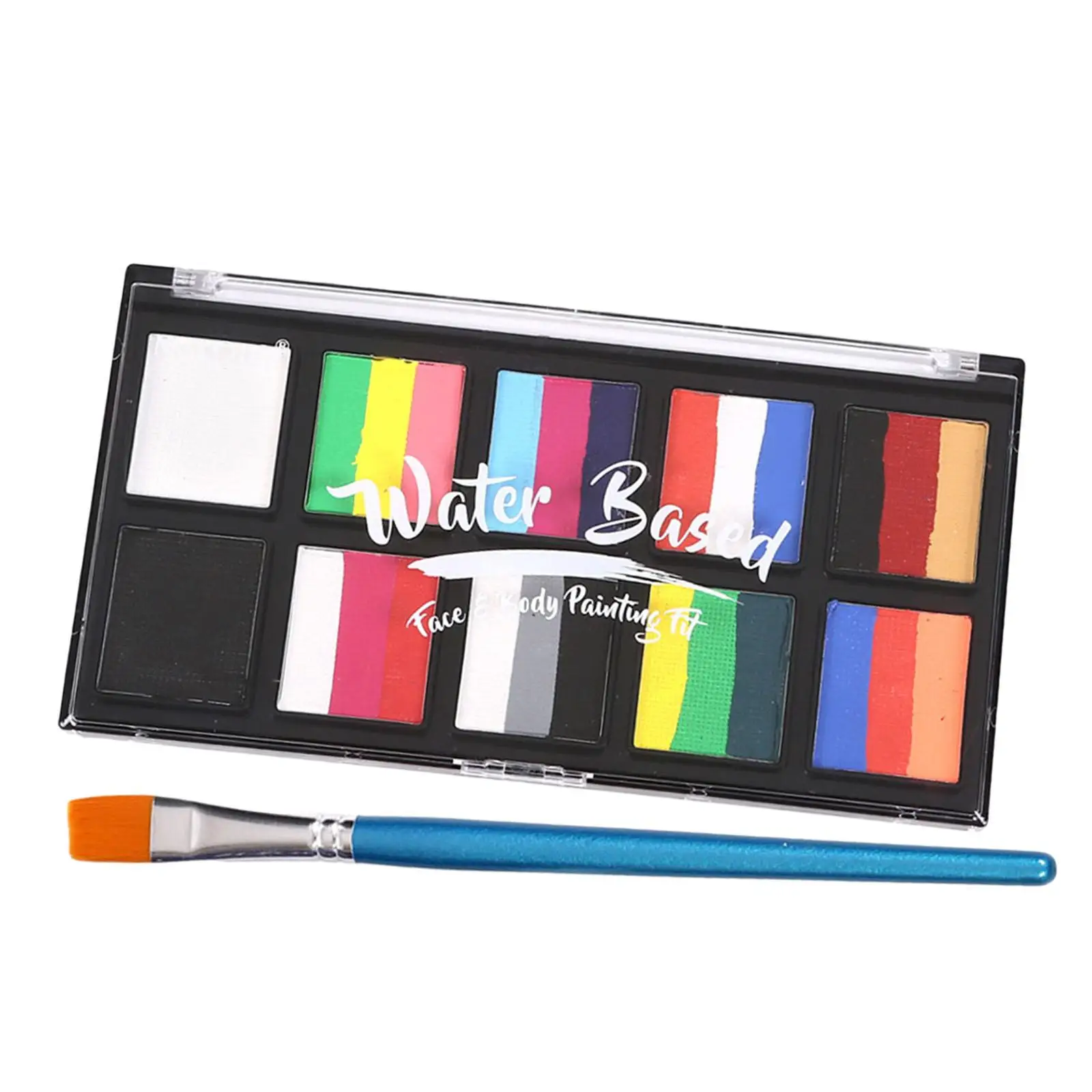 Face Body Paint Palette Face Paint for Holiday Stage Performance Fancy Dress