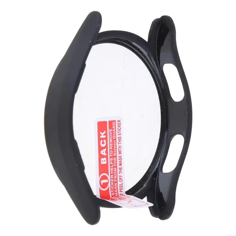 K1AA Frame Housing Film-Glass Film Cover Hard Cover متوافق لمشاهدة 4 40mm 44mm الشاشة واقي شاشة المصد