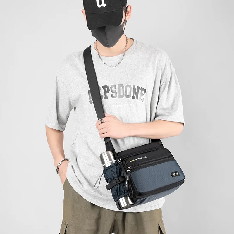 Men's Bag Casual Shoulder bag Oxford Cloth Small Satchel Men's Bags Casual Messenger sac Crossbody bags Handbags  Мужская сумка