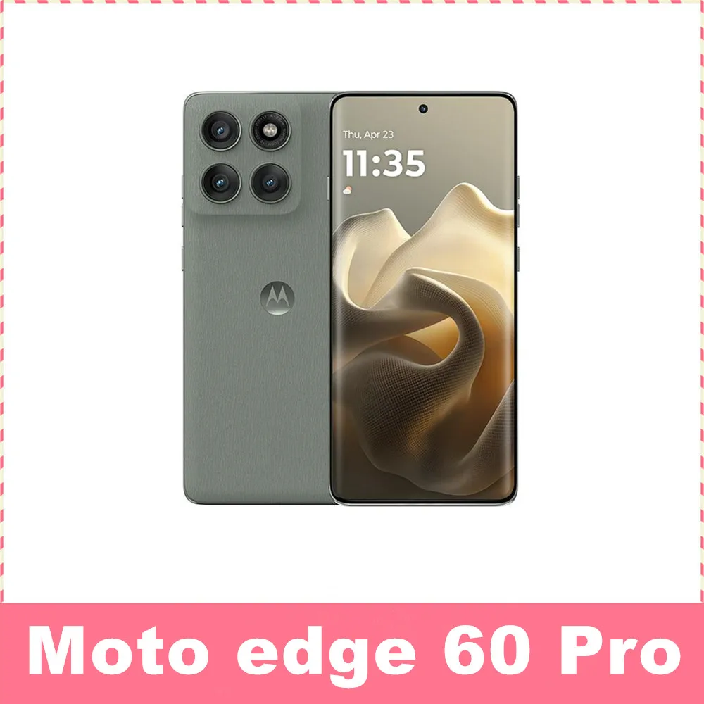 Motorola Moto Edge 60 Pro Dimensity 8350 Extreme 6,7 pouces 2712*1220 POLÉ 120HZ 90W 6000mAh