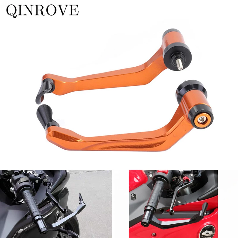 

17-22mm 7/8'' Handlebar Motorcycle Handguards CNC Aluminum Lever Guard Universal For Husqvarna 701 Kawasaki Ninja Benelli TRK502