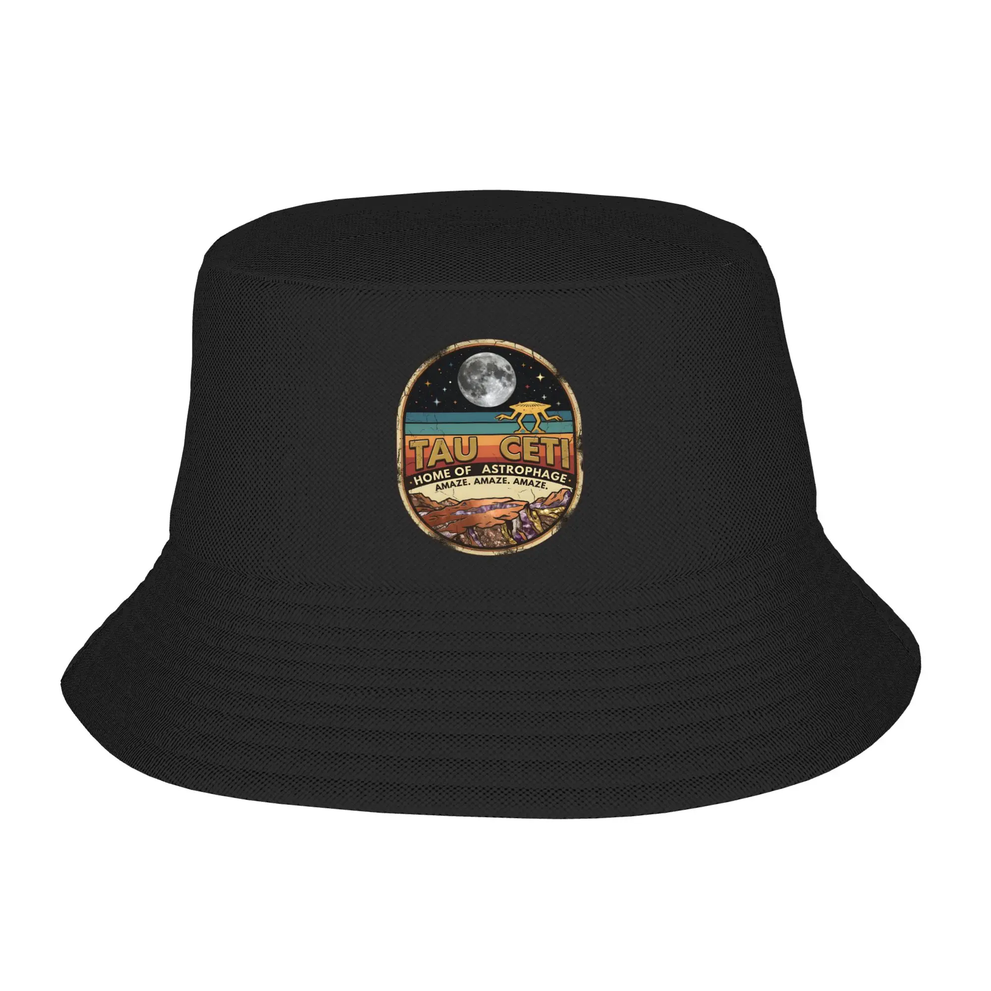 Tau Ceti Rocky Amaze Project Hail Mary Bucket Hats Vocation Getaway Headwear Stuff Gorras de pescador para mujer Bob Hat Ligero