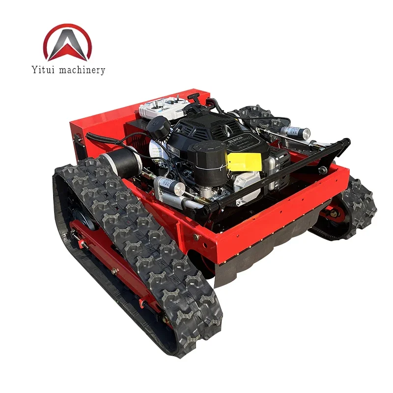 Fully automatic lawn mower with 550mm and 680m remote control range for garden yard work