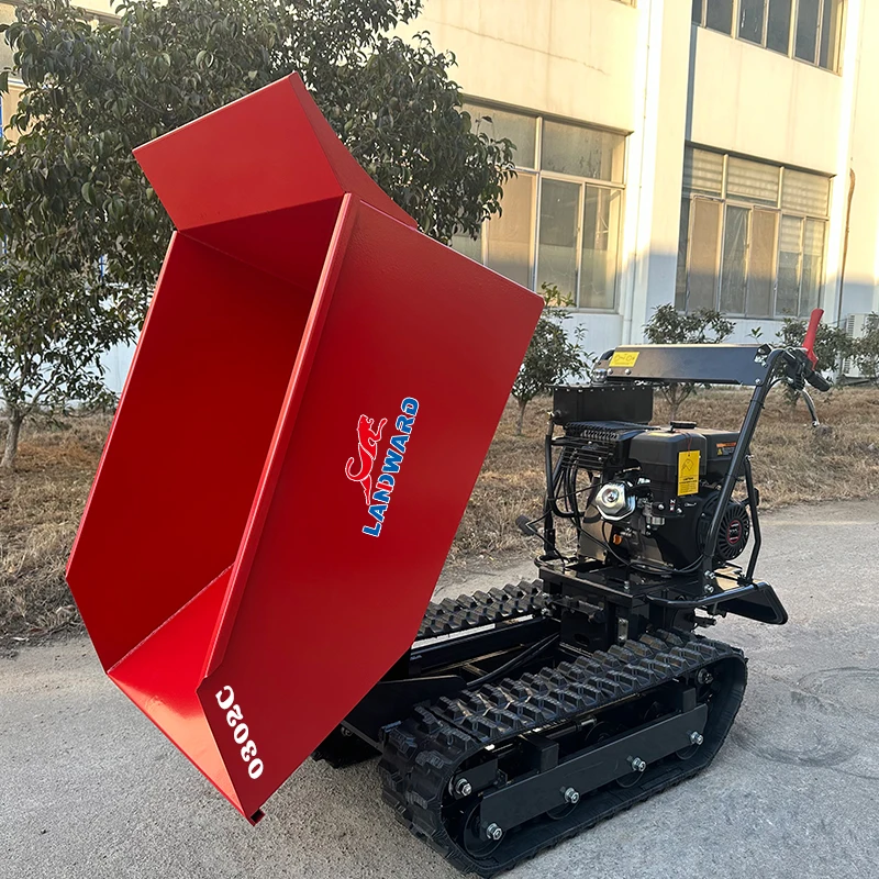 Wholesale Hydraulic Dump Truck Fast Delivery Portable Mini Dumper Agricultural Self Loading Small Dump Truck LANDWARD Customized