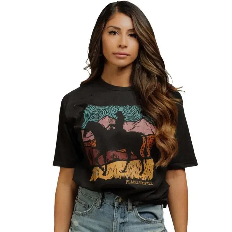 American Highway Women s T shirt Plains Drifter