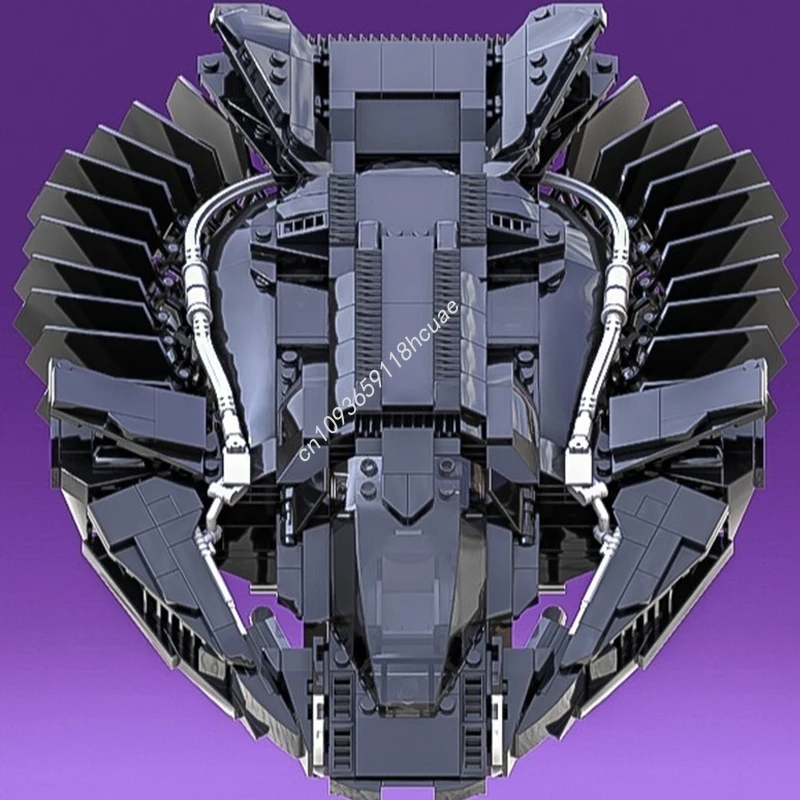 1120 Uds. MOC The Royal Talon Fighter modelo de superhéroes bloques de construcción DIY cumpleaños Modular juguetes para niños manualidades regalos de navidad