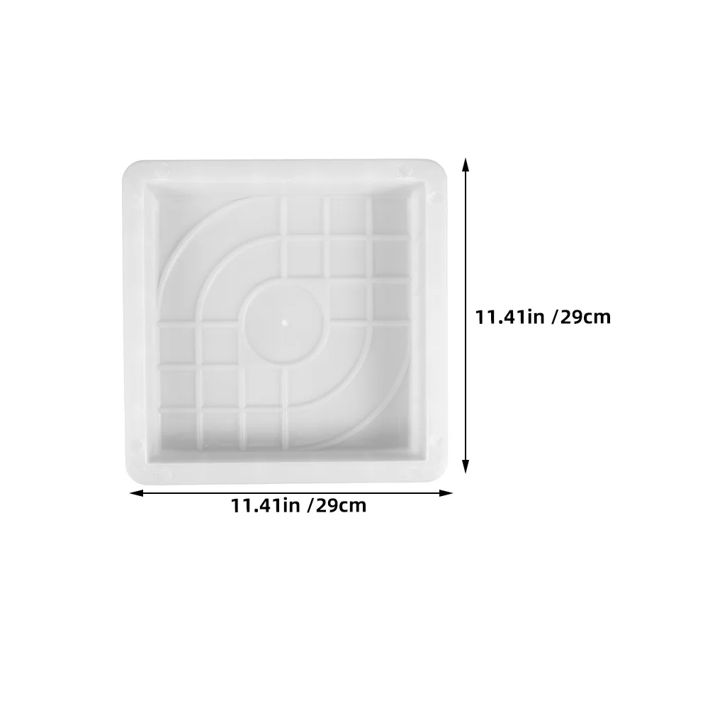 

2Pcs Spanish Cement Sidewalk Brick Molds Concrete Paver Mold for Outdoor Walkways Driveways Patio Garden DIY Concrete Molds