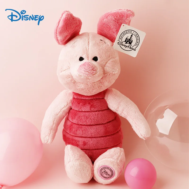 

Cute Disney Anime Pink Piglet Plush Toys Winnie The Pooh Stuff Animal Piggy Doll For Girls Xmas Birthday Gift Kawaii Collection