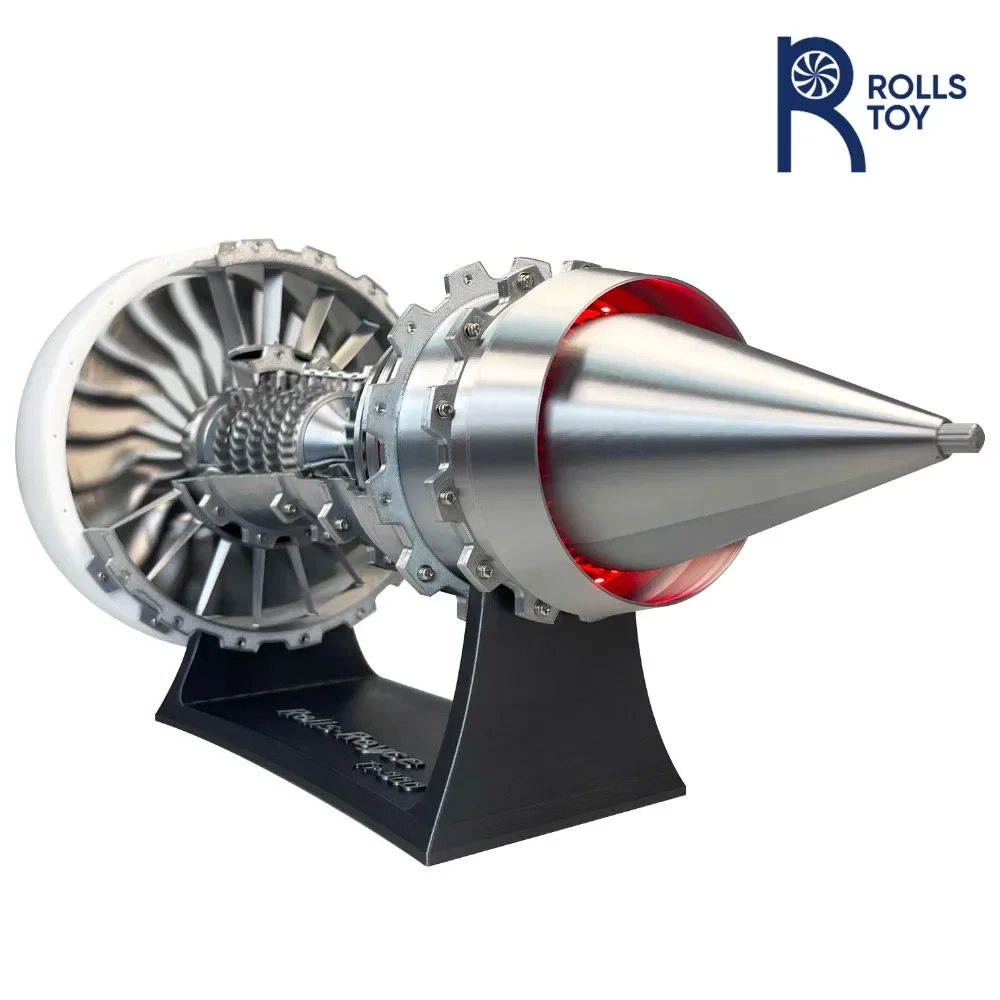 TR900 Super Turbofan Motor Model Kits Borstelloze Motor Functie Fan Elektrische Buffer 3D Printing Proces Boutique Collectie Speelgoed