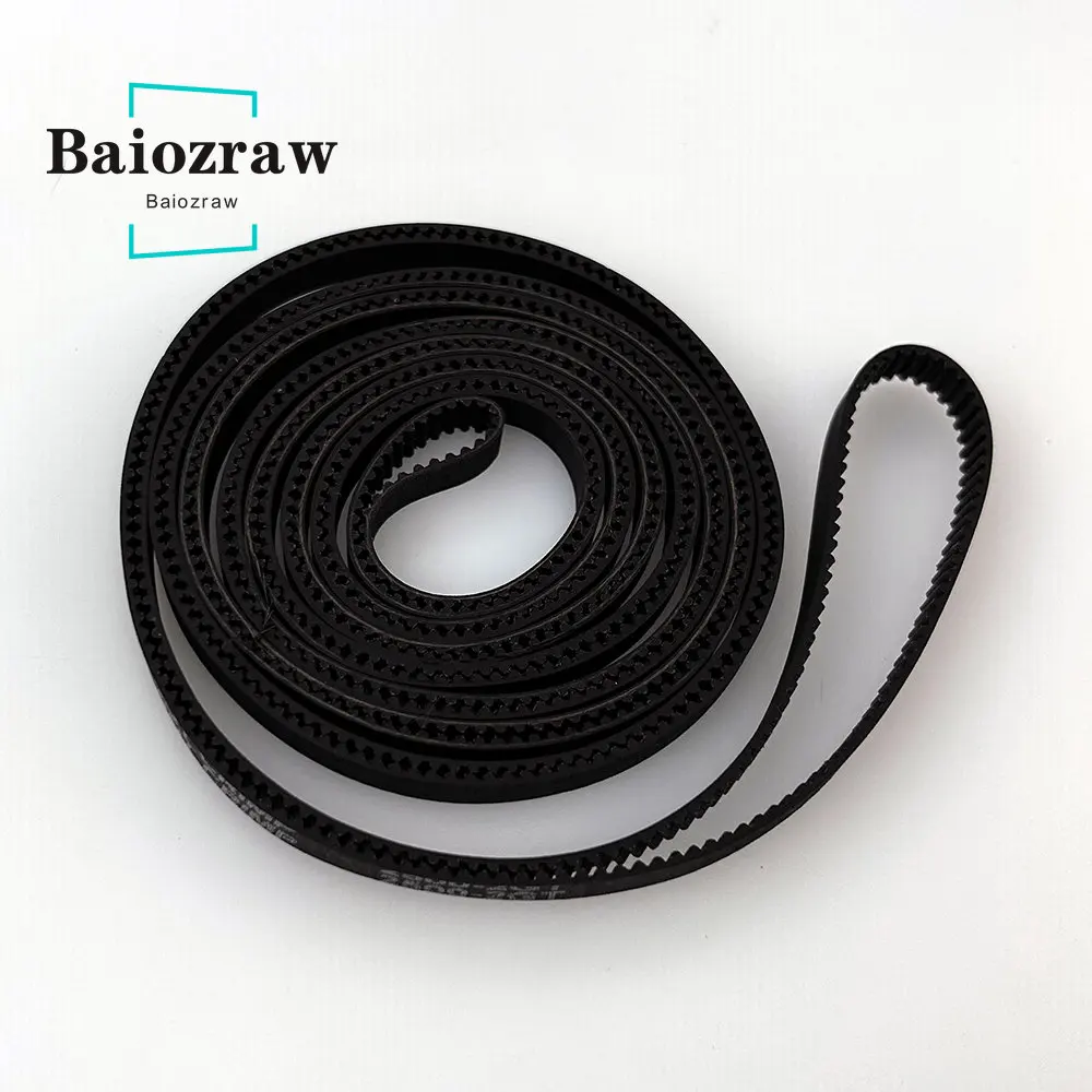 3D Printer Parts GT2 6mm Closed Loop Rubber Timing Belt 1220 1240 1250 1310 1324 1340 1350 1360 1434 1440 1474 1500 mm 2GT 1pcs