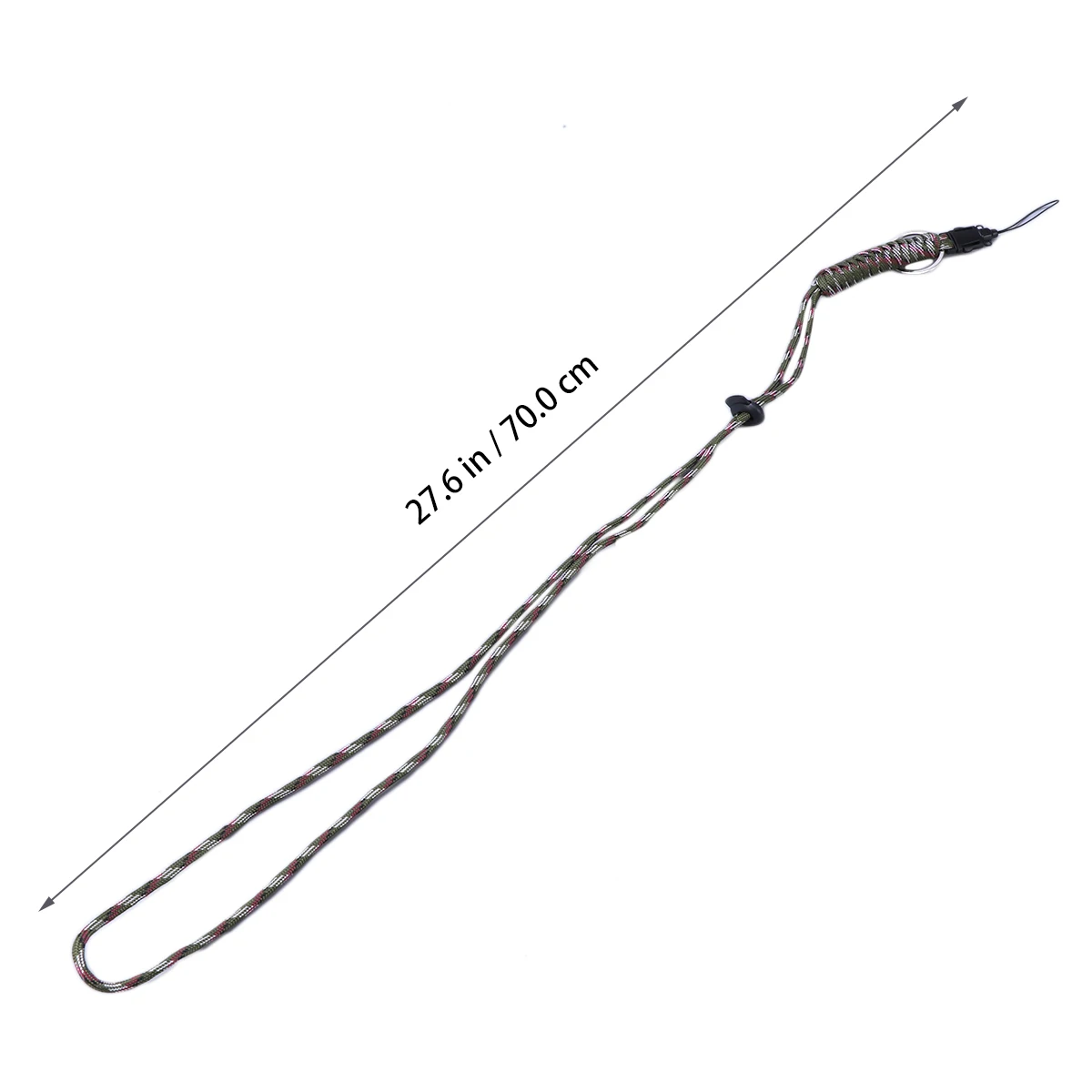 

3 Pcs Waterproof Bag Lanyard Phone ID to Weave Keychain Whistles Cord Parachute Rope Cellphone