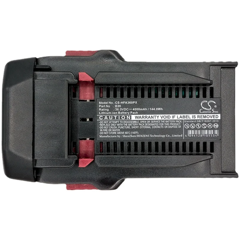 Power Tools Battery 36V/3000/4000mAh B36,2203932,418009,B36V for HILTI TE6-A36,TE6-A Li,WSR36-A,TE6A36