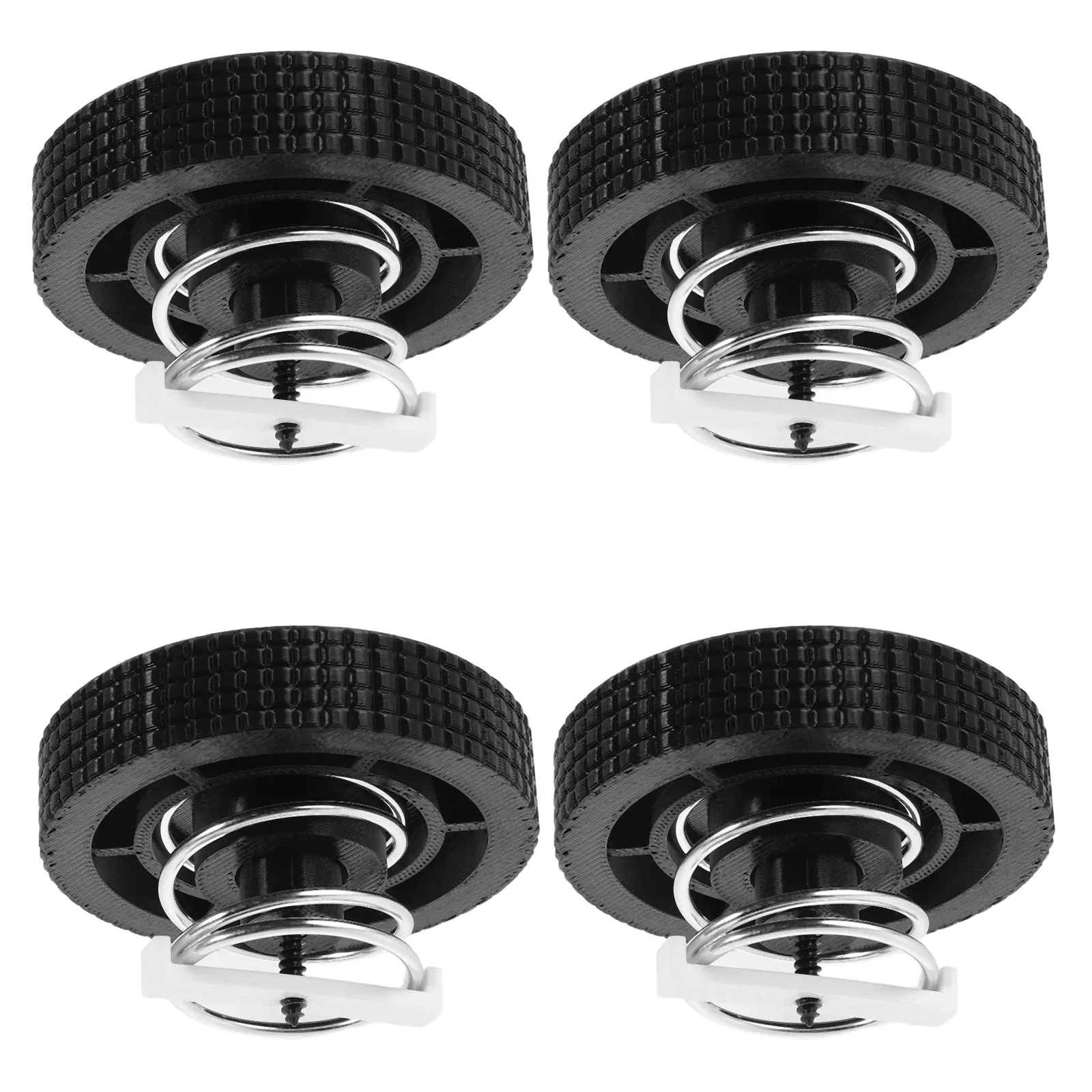 4Pcs Phonograph Turntable Pad Anti Vibration Feet Stable Playback Noise Reduction for Wood Tile Floors Shock-Absorbing Foot Pads