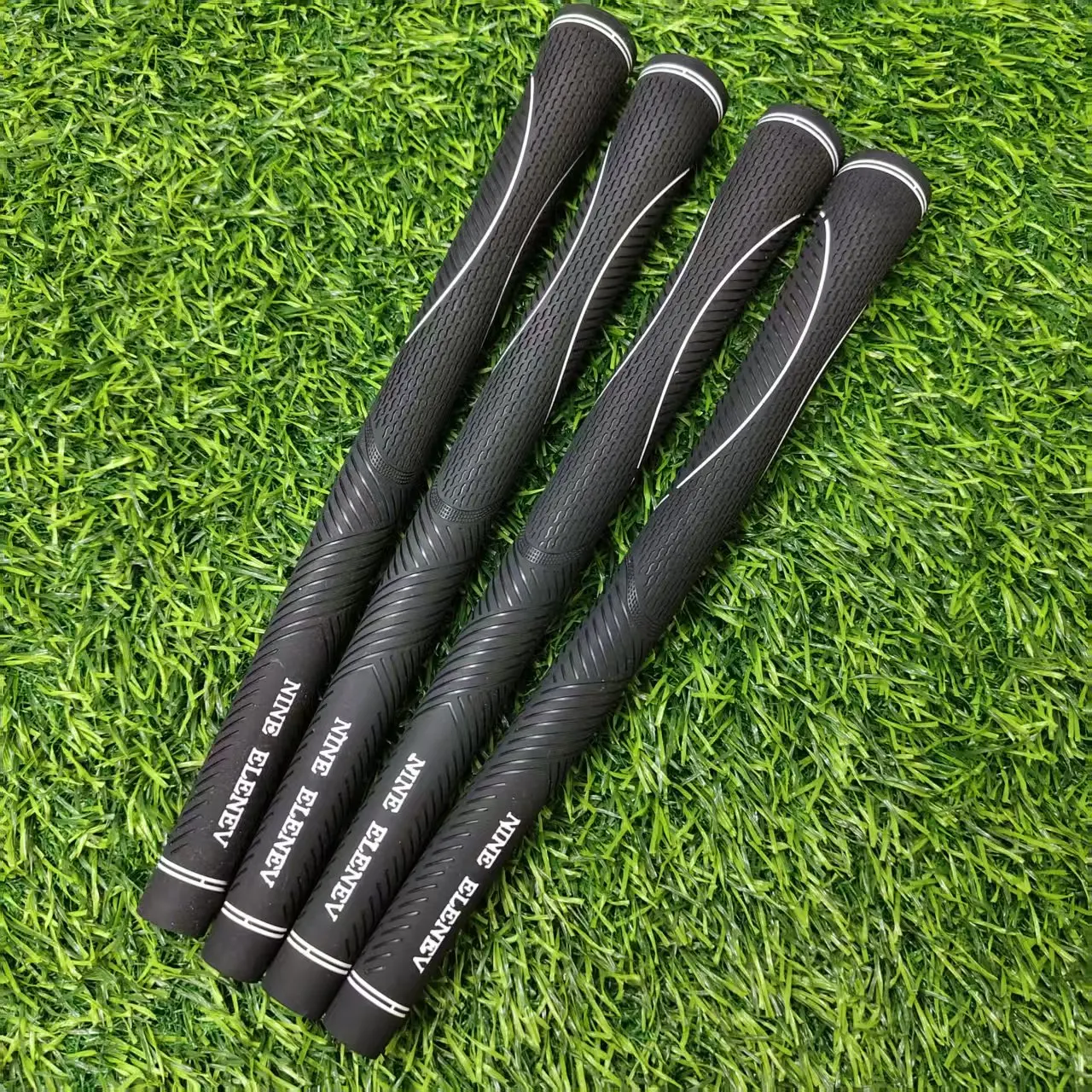

Nine Elenev 10pcs Rubber Golf Grips, High Traction And Feedback Rubber Golf Club Grips