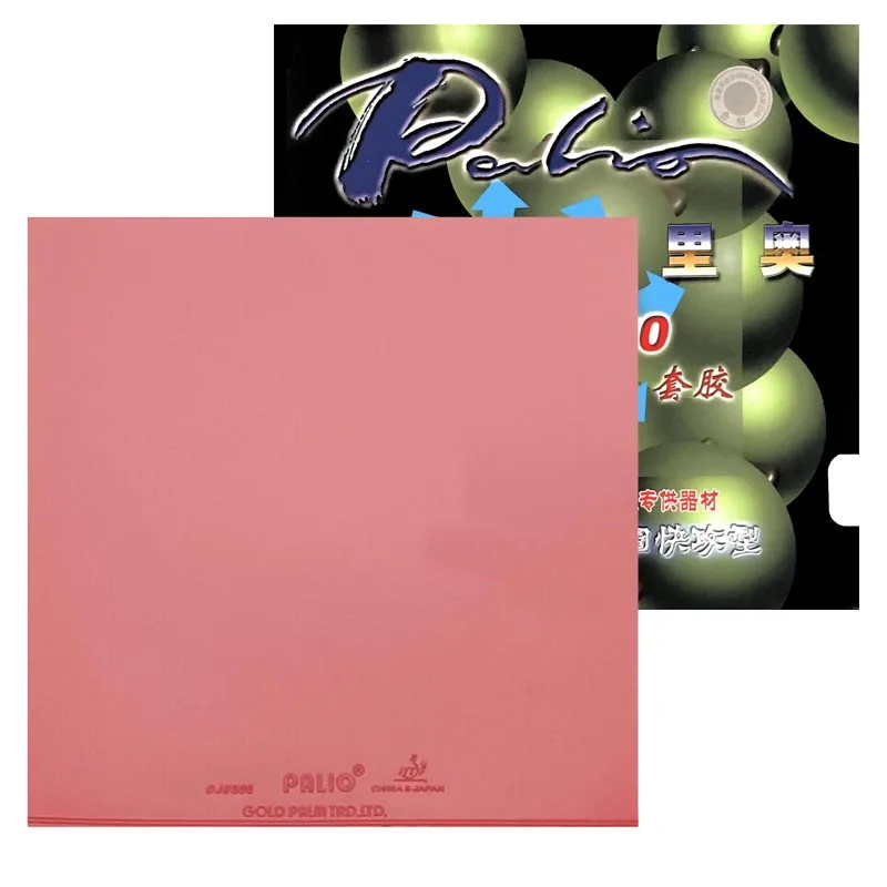 Palio CJ8000 Pips In Table Tennis Rubber With Sponge 40-42 Degrees Ping Pong Rubber for Tennis Table Racket