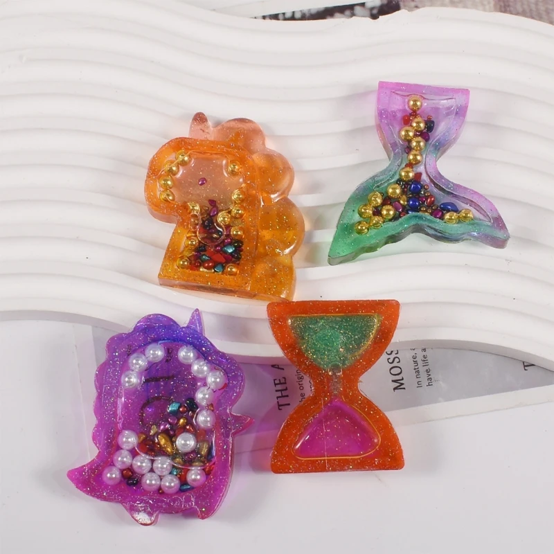 Molde silicona con colgante reloj fabricación joyas artesanales, llavero, adornos dinosaurio