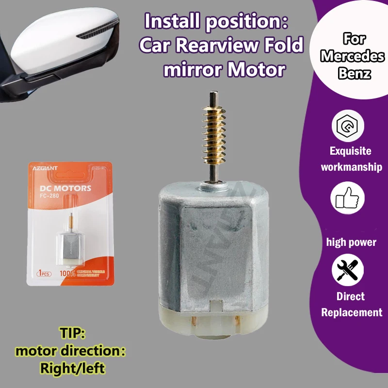 

AZGIANT FC-280SB-16220 Car rear view mirror Engine motor parts for Mercedes Benz G-Class W463 G500 G550 G55 G63 AMG 2019-2024