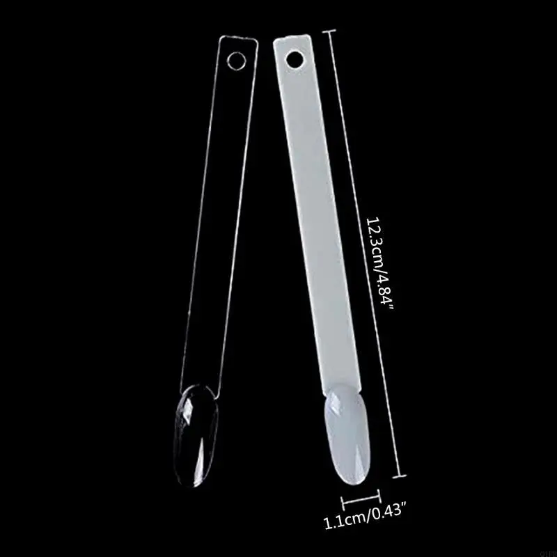 Q1fb 50 x False Tasps False Palette Polish Art Pratica Vanno Vanie Adesile Colore Display