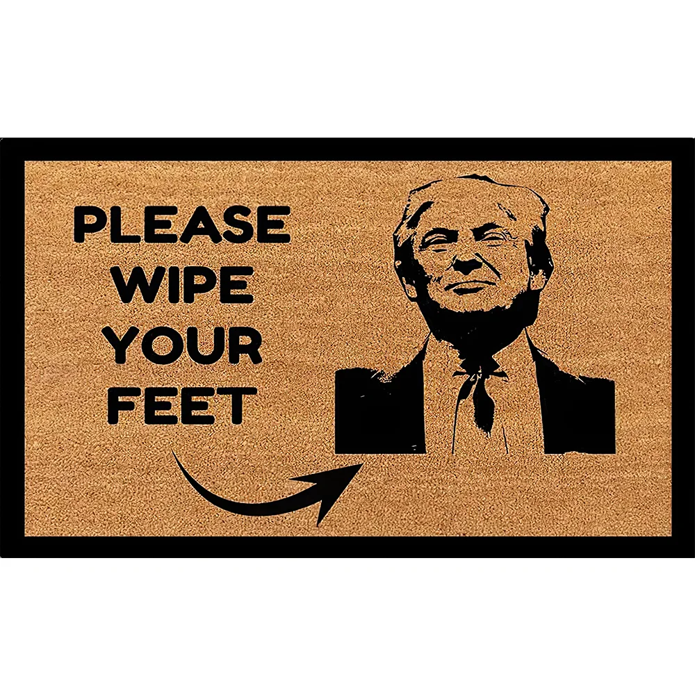 

Trump Door Mat Anti Trump Doormat Wipe Your Feet Funny Doormat Home Decor Welcome Mat Gift Non Slip Backing Entrance Doormat