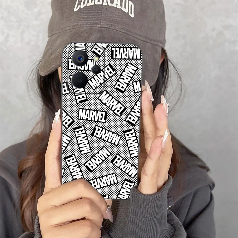 

Marvel Avengers Logo Comics Phone Case For Realme C75 C65 C63 C55 C53 C35 C33 C30S C21 C20 C15 C11 GT NEO 2 NARZO 50 X50 Case