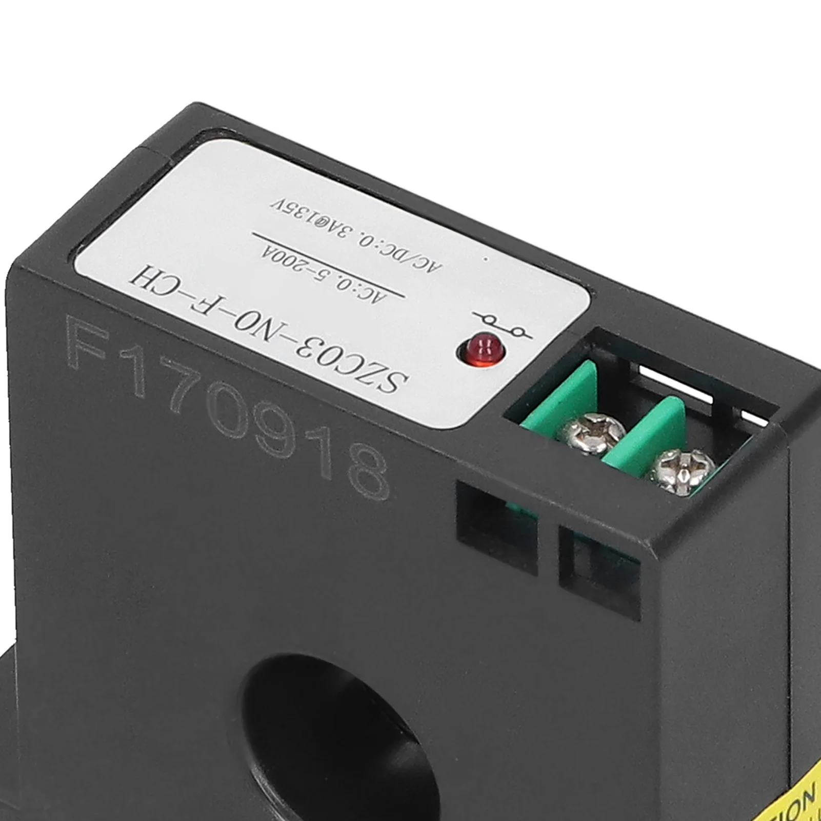 Induttanza reciproca di corrente SZC03-NO-F-CH 0,5-200A Induttanza reciproca di corrente autoalimentata con rilevamento di corrente CA