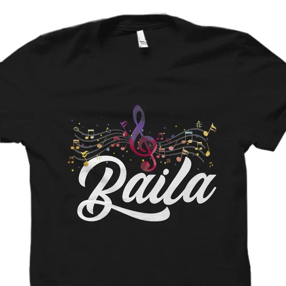 Salsa Dancer Baila T Shirt Dancing For Dance Instructor Os2644