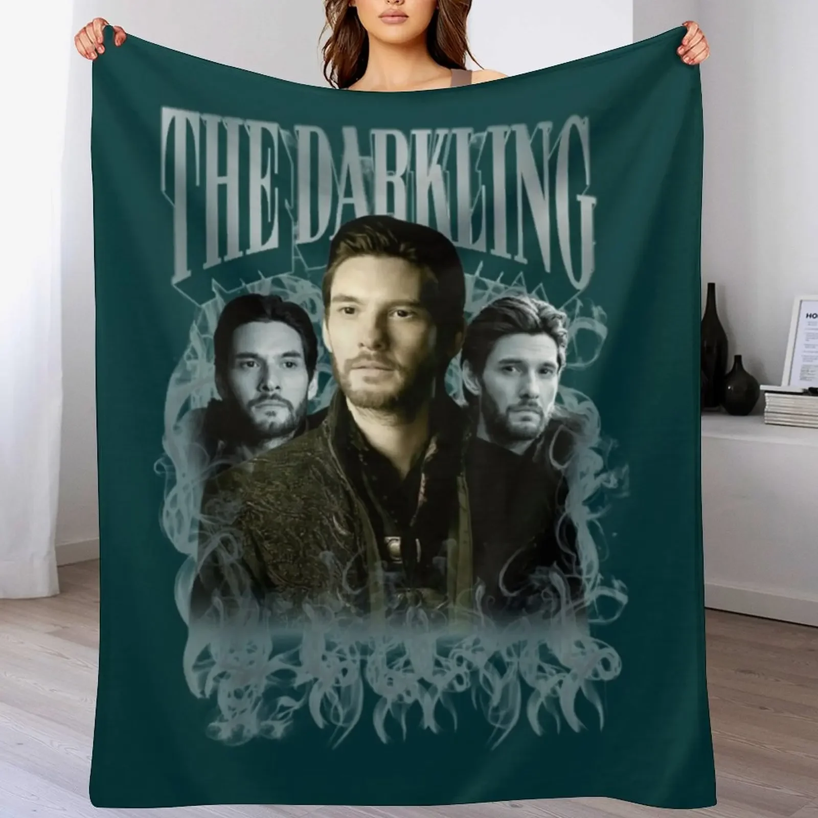 New British actor Throw Blanket Cozy Sofa Blanket for TV Watching Napping