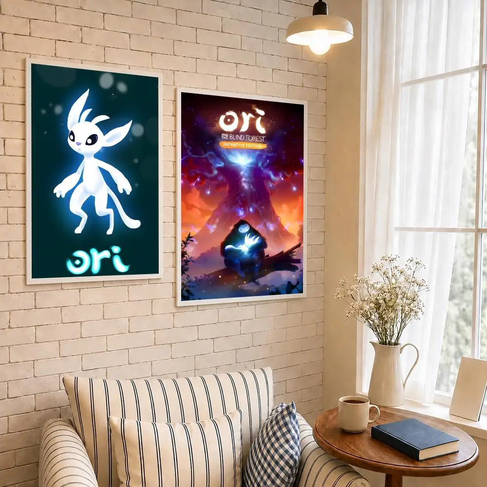 Game Fantasy Platformer O-Ori and the Will of the Wisps Poster PP Self-Adhesive Wall Decor for Bedroom,Living Room,Dorm, Gift