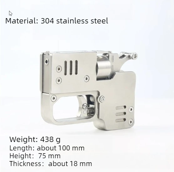 Metalowe zabawki antystresowe, fidgety EDC, kolekcja dla dorosłych, precyzyjnie obrabiane ze stali nierdzewnej, przenośne, do codziennego noszenia.