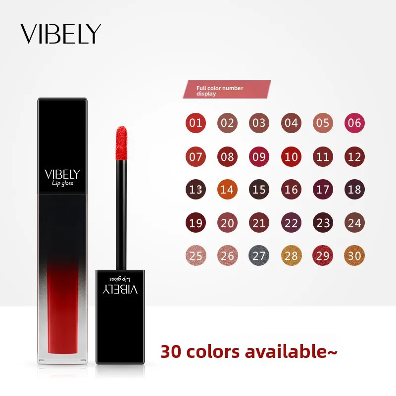 Non-stick Cup Liquid Lip Gloss Matte Shine Shimmer Sheer Glitter Smudge Proof Washable Vegan Lengthening Volumising Lip Makeup