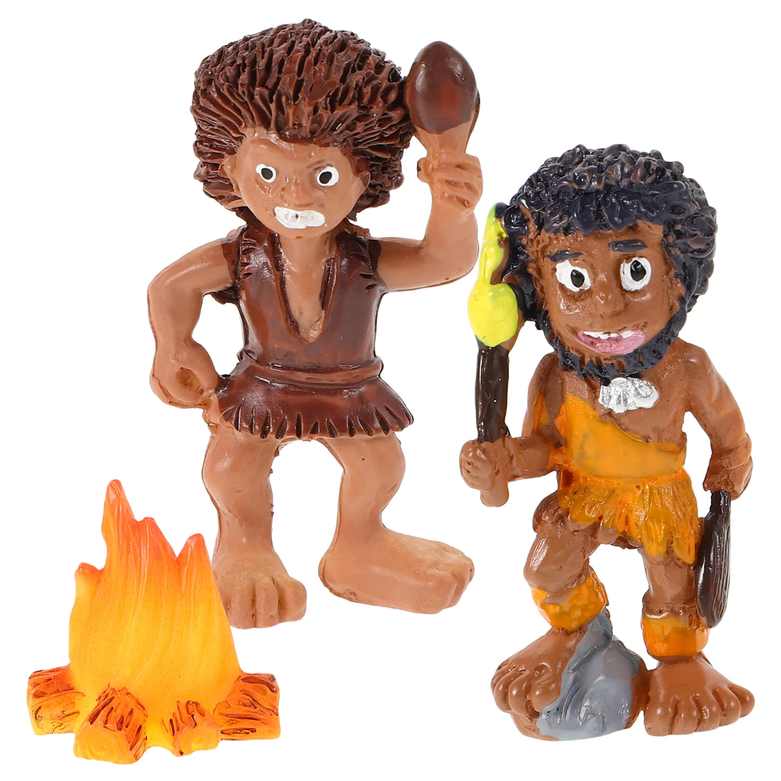 

3Pcs Miniature Ancient Resin Set Creative Micro Landscape Campfire Scene DIY Fairy Garden Decoration Desk Ornament