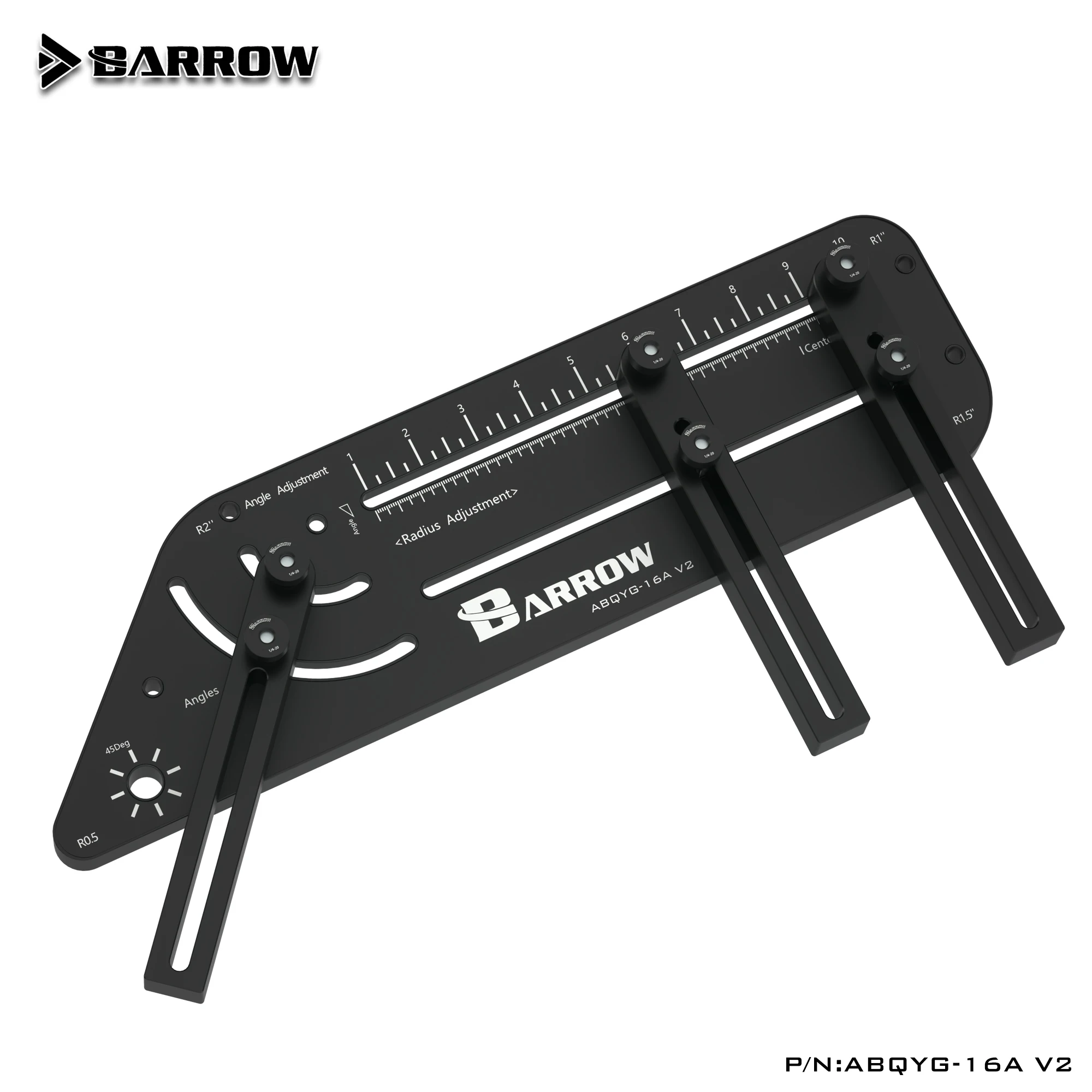 Barrow ABQYG-16A V2 Water Cooler Hard Tube Bending Tool (ABS+Steel plate) Heatsink Gadget V2