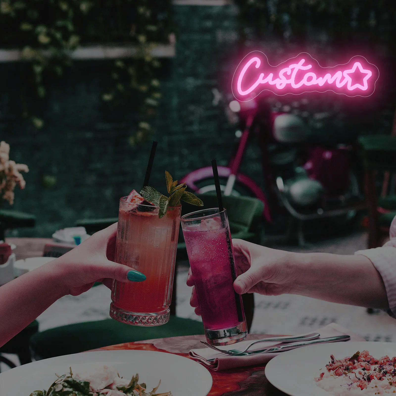 

Custom Name LED Neon Sign - Easy to Install Personalized Decor for Birthday Wedding, Suitable for Wall Home Ambience Lighting