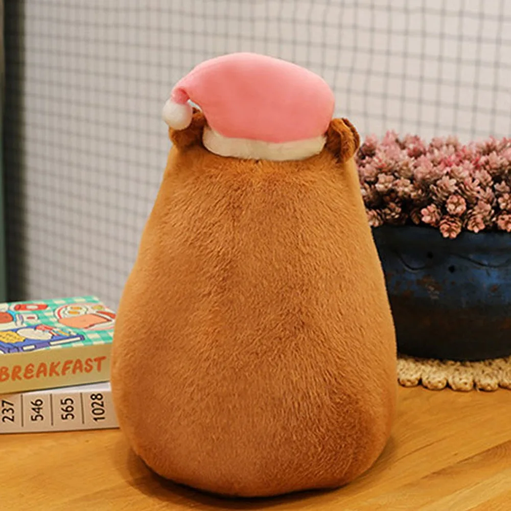 Sleep Hat Goodnight Capybara Doll Star Stuffed Capybara Plush Toy Ins Cartoon Capybara Fluffty Doll Children Gift