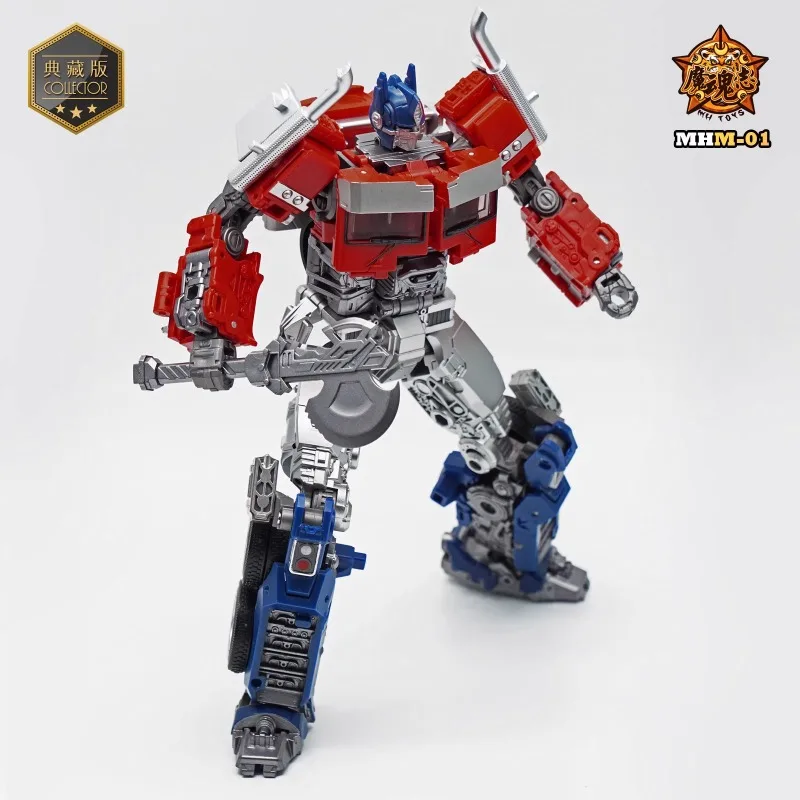 MHZ TOYS Transformation MHM-01 MHM01 OP COMMANDER Luxury And Simple Versions 20CM KO SS102 SS-102 20cm Action Figure Robot Toys