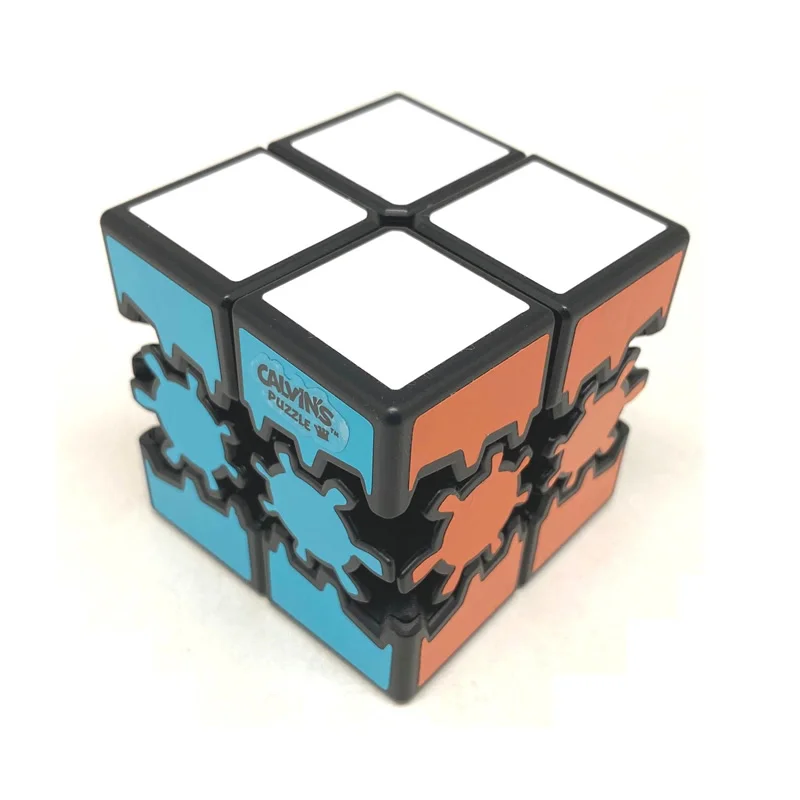 Bram & Oskar Gear 2x2x2 Magic Cube Calvin's Puzzles Neo Professional Speed Twisty Puzzle Brain Teasers Educational Toys