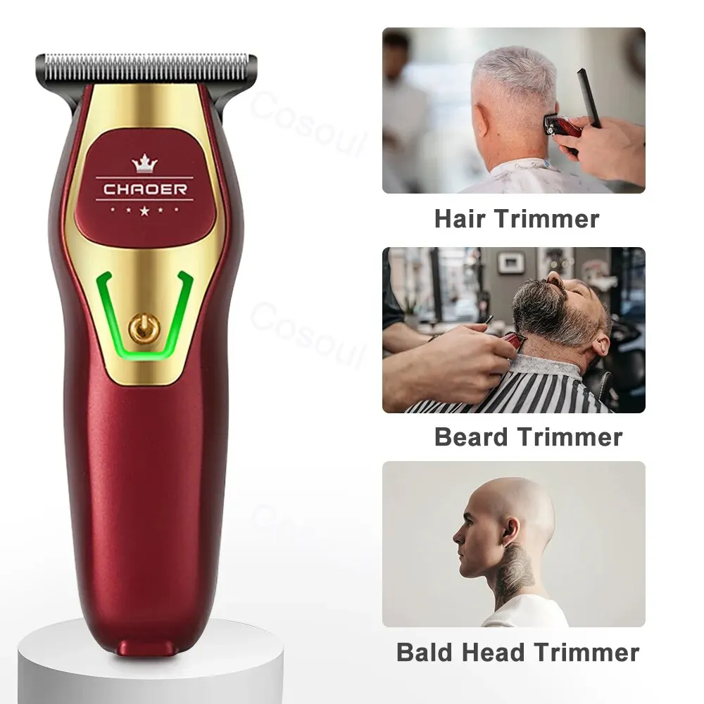 Haar Trimmer Mini Draagbare Elektrische Tondeuse Oplaadbare Kleine Tondeuse Kale Hoofd Trimmer Kapper Kapsel Scheerapparaat