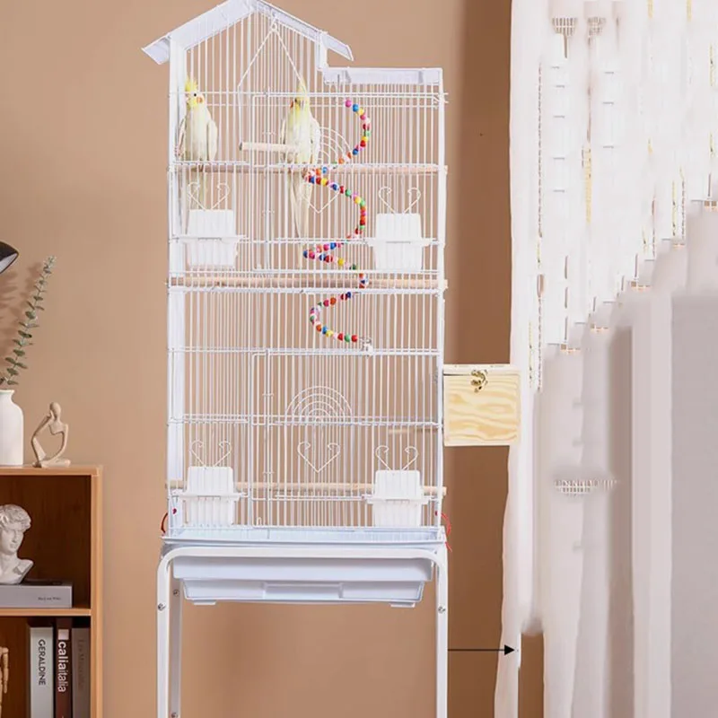 Small Animal Birds Cages Window Parrot Pet Houses Bird House Large Animal Feeder Accesorios Para Pajaros Bird Accessories