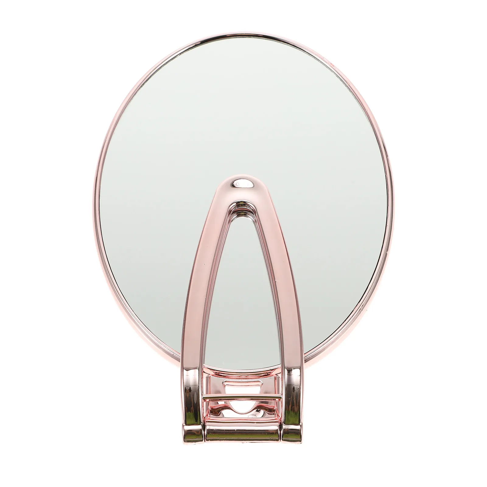 

Smooth Double Sided Makeup Mirror Handheld Magnifying Vanity Portable for Applying Lenses Shaving Hair Styling