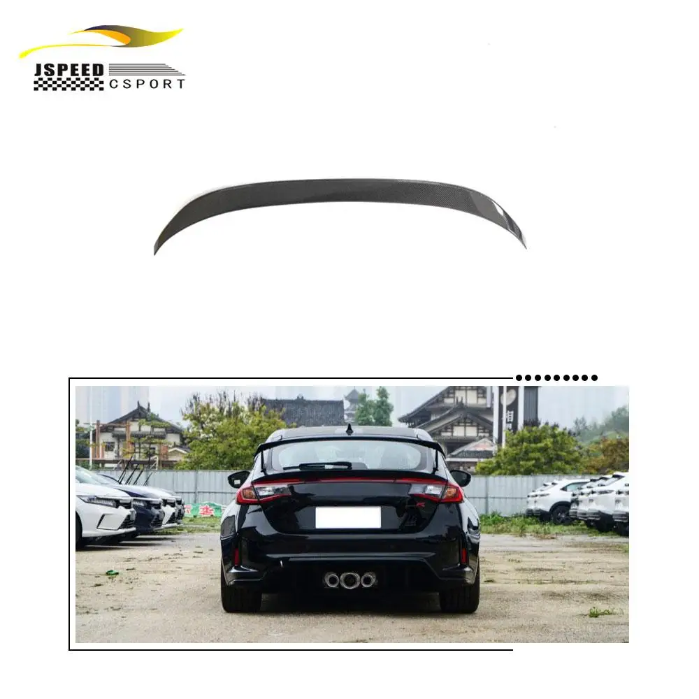 

Suitable for The JCSPORTLINE carbon fiber rear trunk spoiler of the Honda Civic R 4-door hatchback 2023