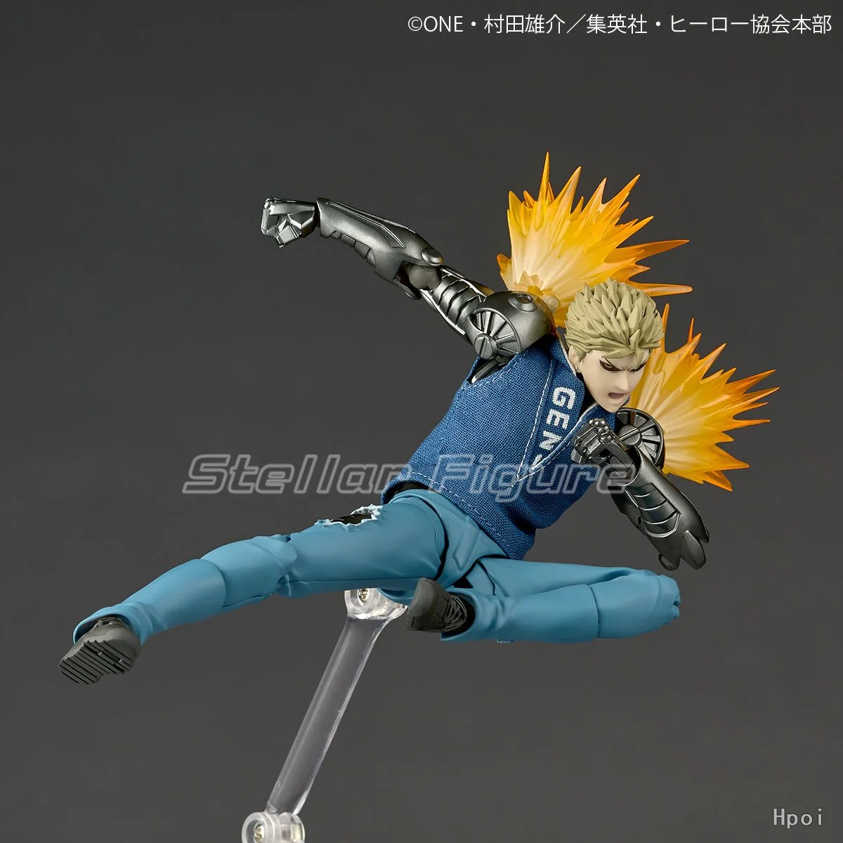 【SF】متوفر في المخزون مجموعة الرسوم المتحركة KAIYODO Revoltech One Punch Man Genos