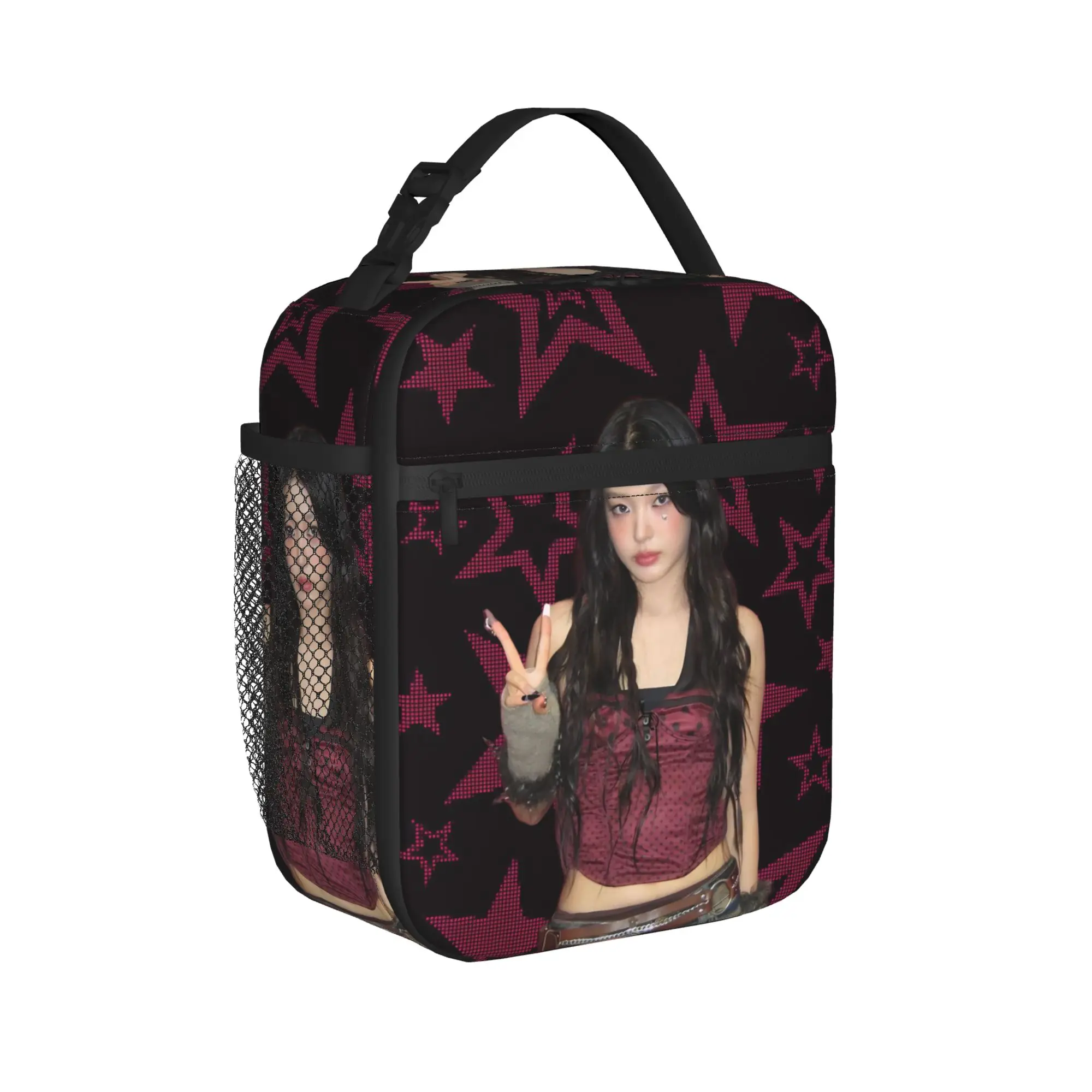 Katseyes Yoonchae Kpop Girl Group Thermal Insulated Lunch Bag for Work  Portable Food Container Bags Cooler Thermal Lunch Boxes
