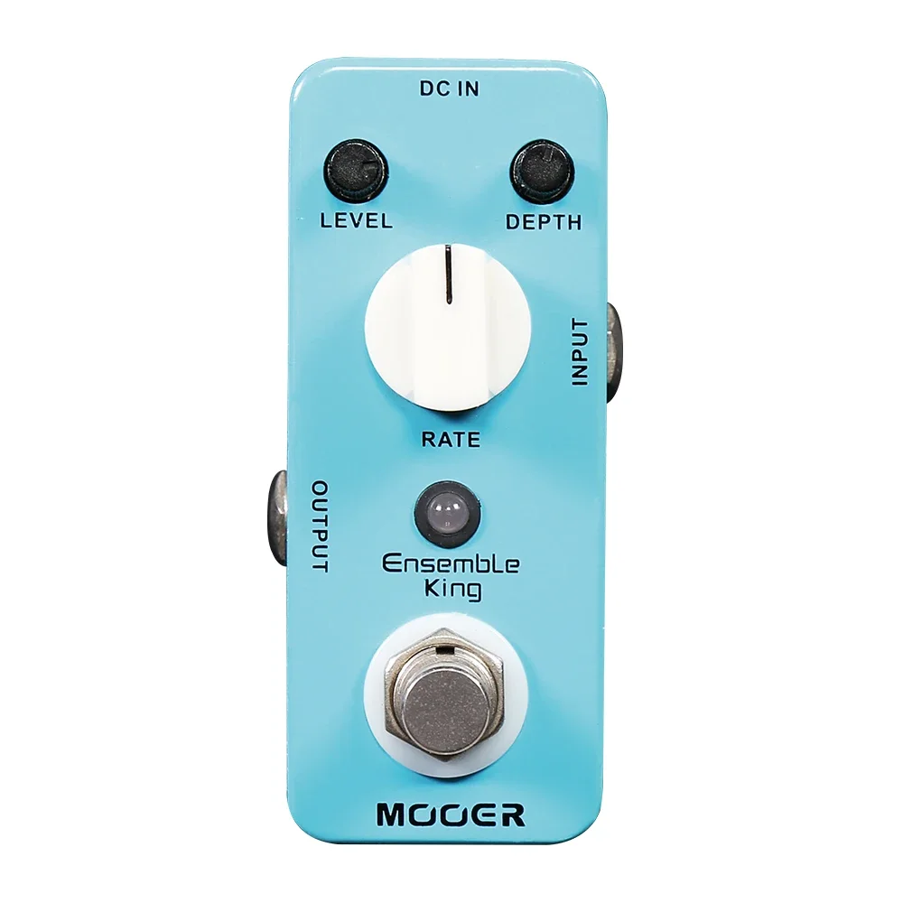 

MOOER Ensemble King Guitar Effects Pedal Analog Chorus True Bypass Full Metal Shell Pedal Electric Guitar Parts & Accessories