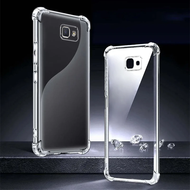 Shockproof Phone Case For Samsung Galaxy J5 Prime Silicone Case G570F Soft Tpu Back Cover For Samsung J5 Prime Transparent Case