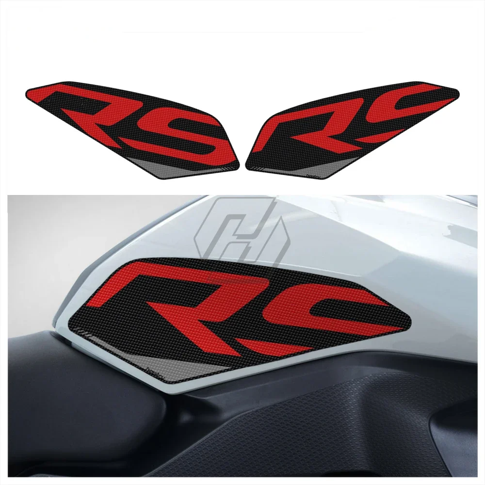 

Motorcycle Accessorie Side Tank Pad Protection Knee Grip Traction For BMW Motorrad R1200 RS 2014-2018