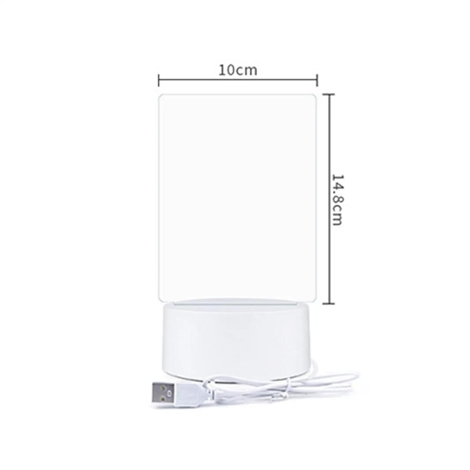 Прозрачная Акриловая Сушилка, стираемая доска с фотографией, доска для сообщений для офиса и дома