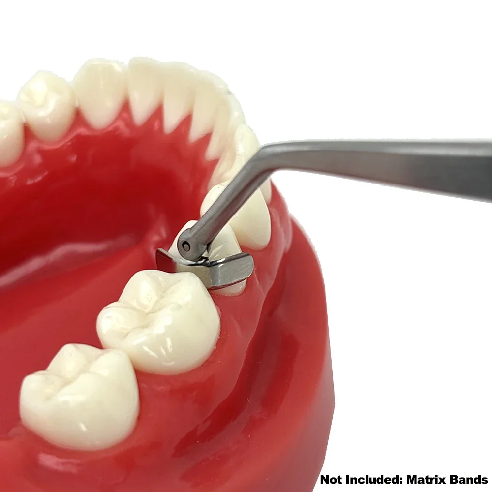 

1 шт., держатель для стоматологической матрицы, зажим 15 см, секционные щипцы для матрицы для реставрации зубов, инструменты для стоматолога, пинцета